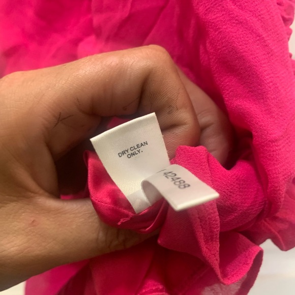 Pink Ruffled Halter shirt - Picture 8 of 9